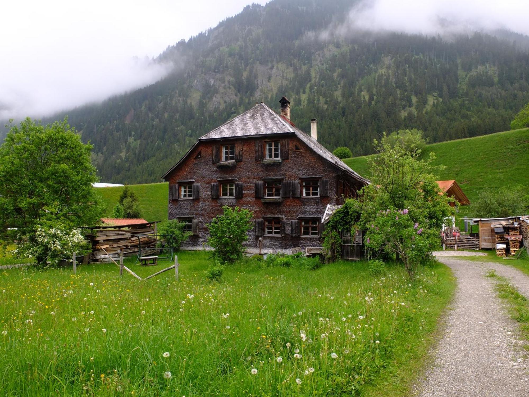 Villa Holzhaus Besler Bad Hindelang Esterno foto